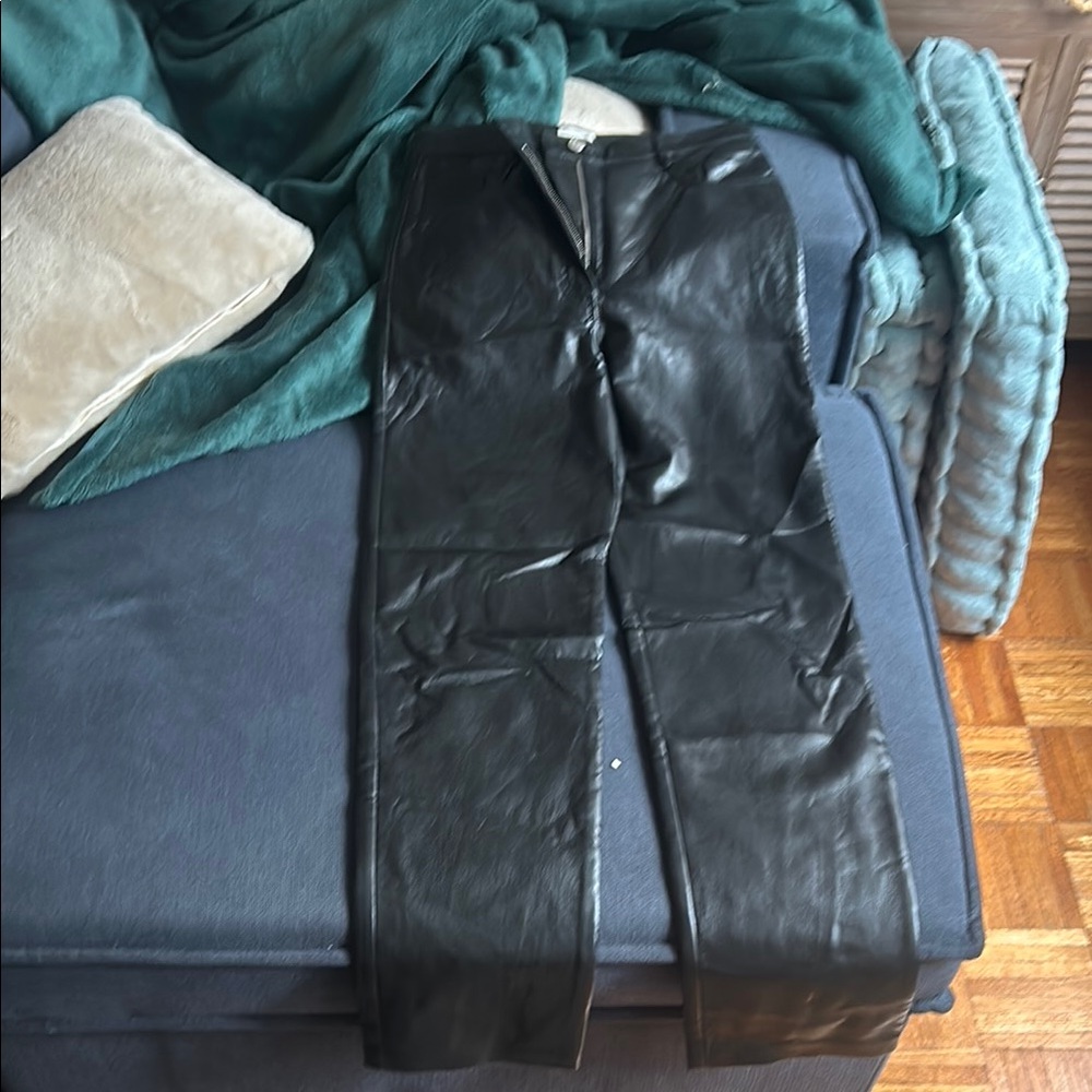 Black Leather Pants